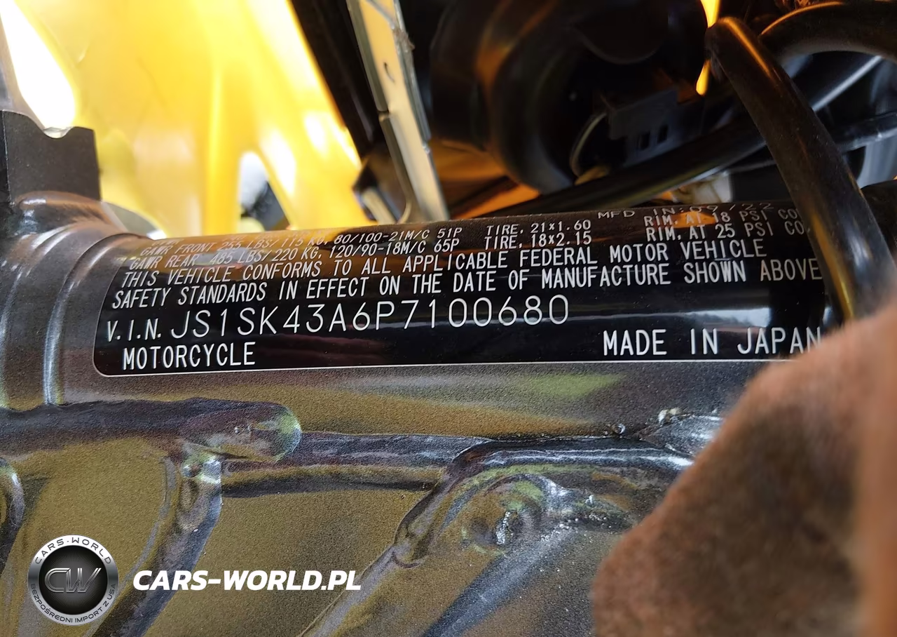 2023 Suzuki Dr-Z400 S VIN:JS1SK43A6P7100680 - 10