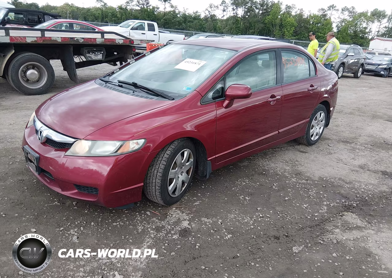 2010 Honda Civic Lx VIN:2HGFA1F56AH548373 - 2