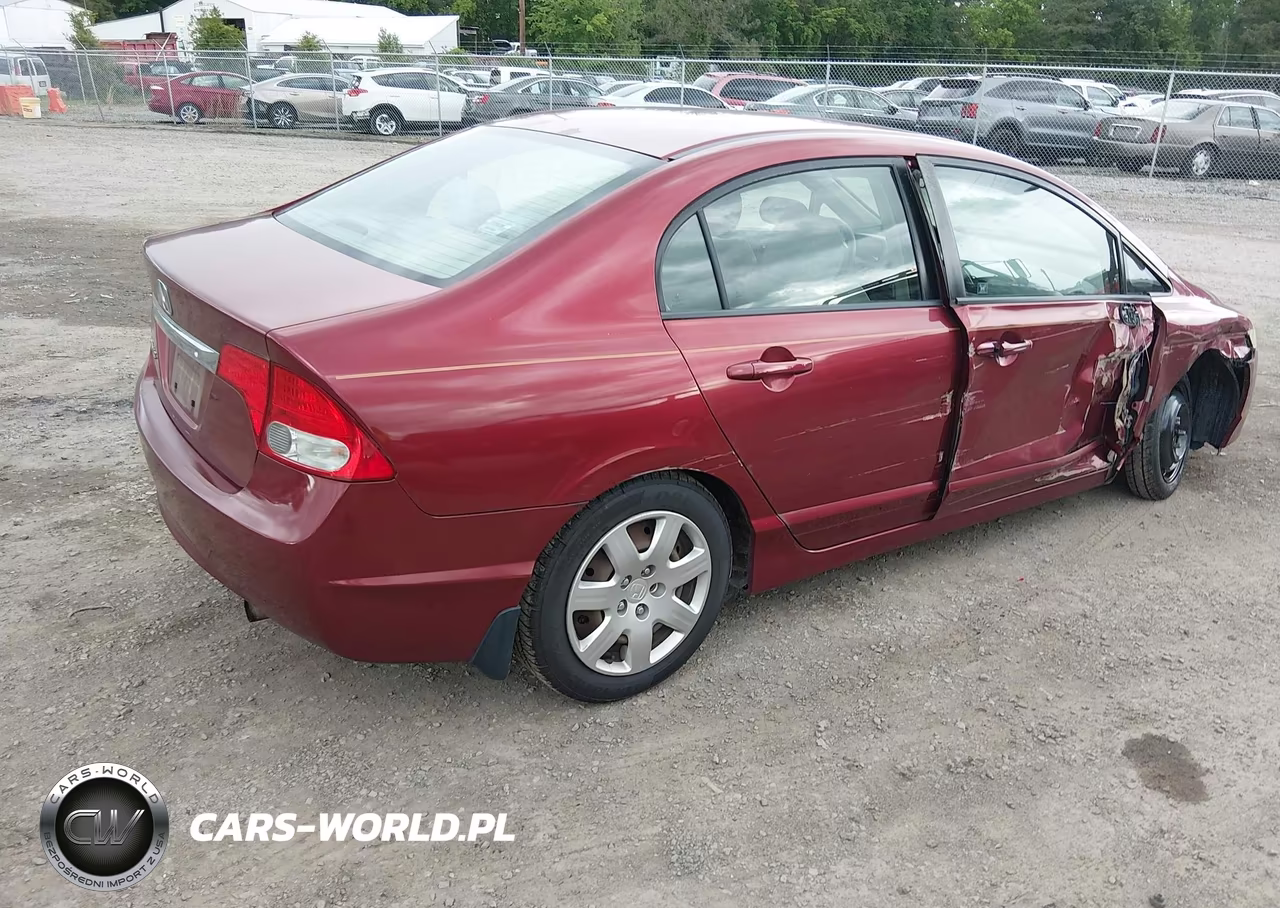 2010 Honda Civic Lx VIN:2HGFA1F56AH548373 - 4