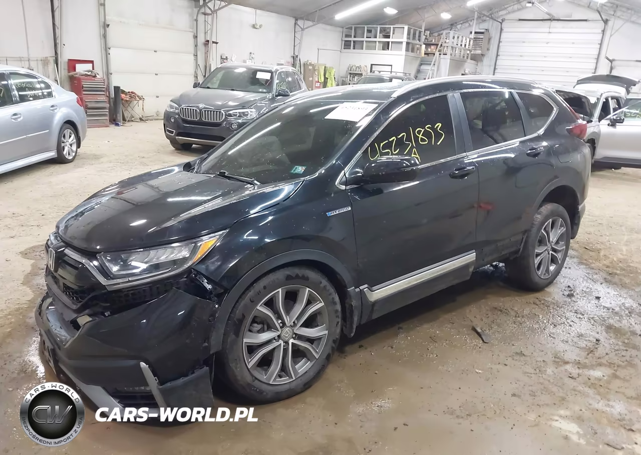 2022 Honda Cr-V Hybrid Touring VIN:5J6RT6H9XNL051591 - 2