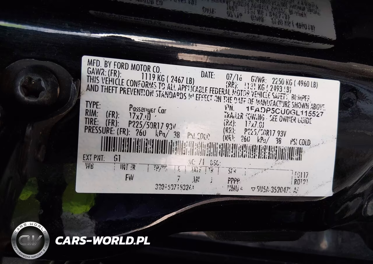 2016 Ford C-Max Energi Sel VIN:1FADP5CU0GL115527 - 9
