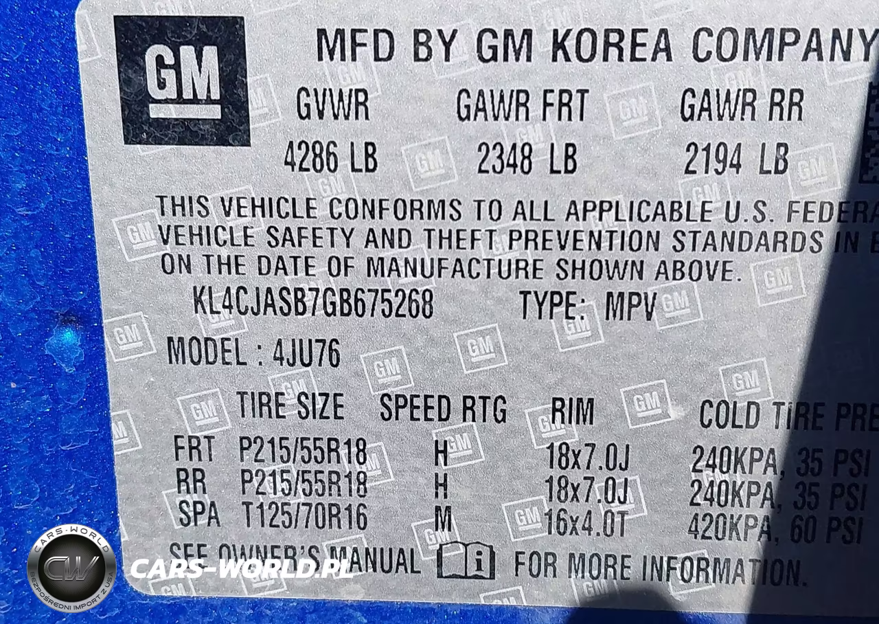 2016 Buick Encore VIN:KL4CJASB7GB675268 - 9
