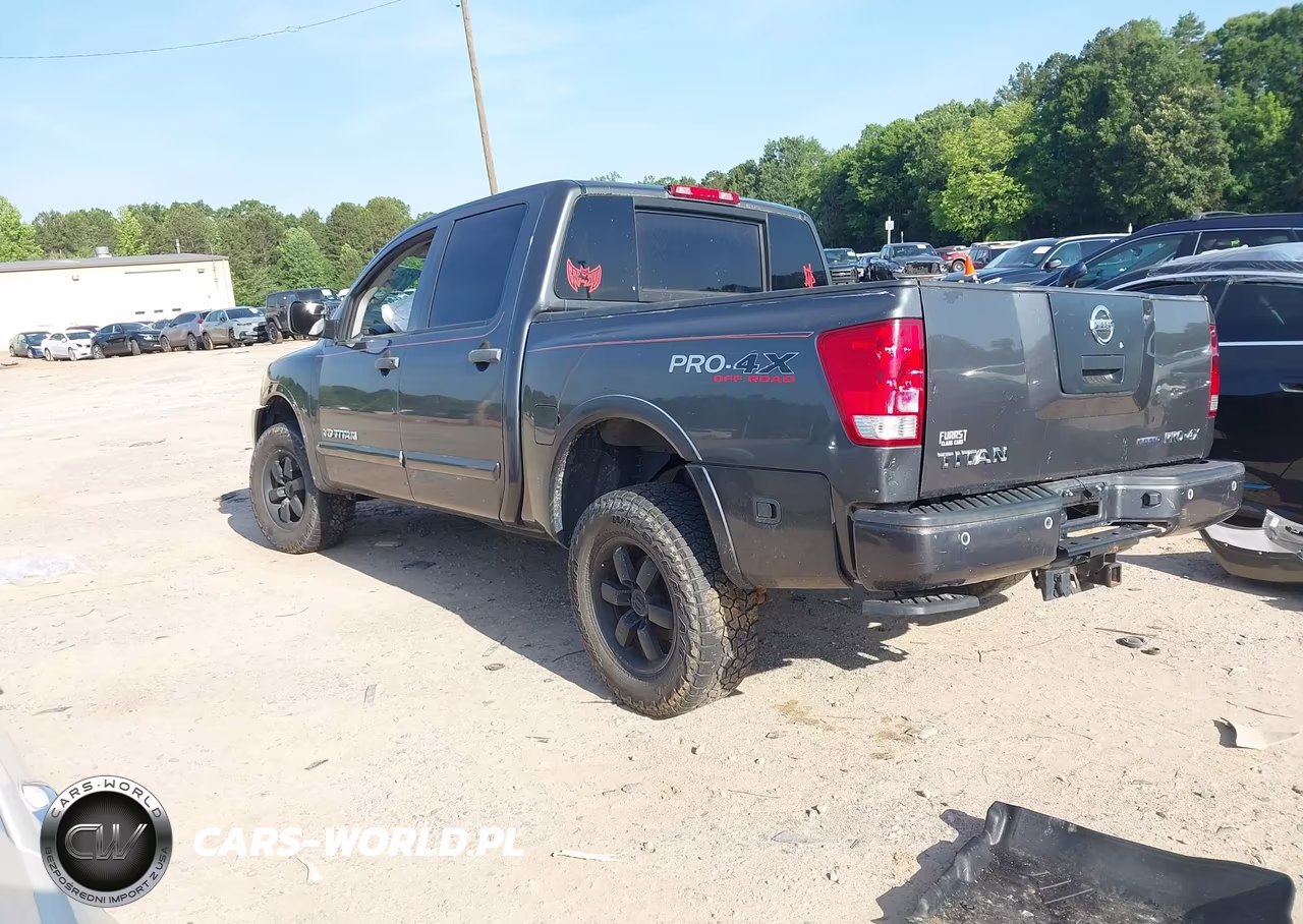 2012 Nissan Titan Pro-4X VIN:1N6BA0EC7CN305606 - 3