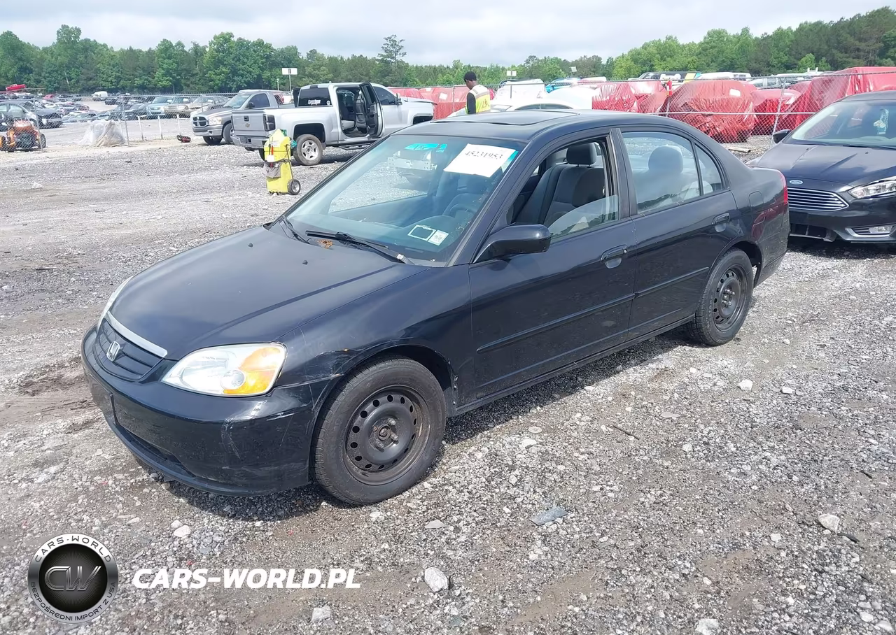 2003 Honda Civic Ex VIN:2HGES26743H609030 - 2