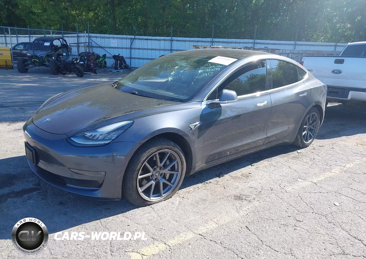 2018 Tesla Model 3 Long Range-Mid Range VIN:5YJ3E1EA1JF002817 - 2