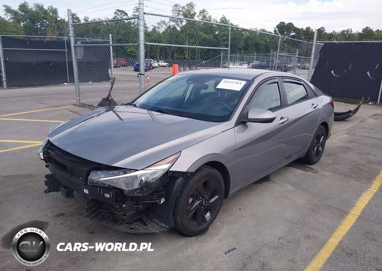 2022 Hyundai Elantra Sel VIN:KMHLS4AG7NU253564 - 2