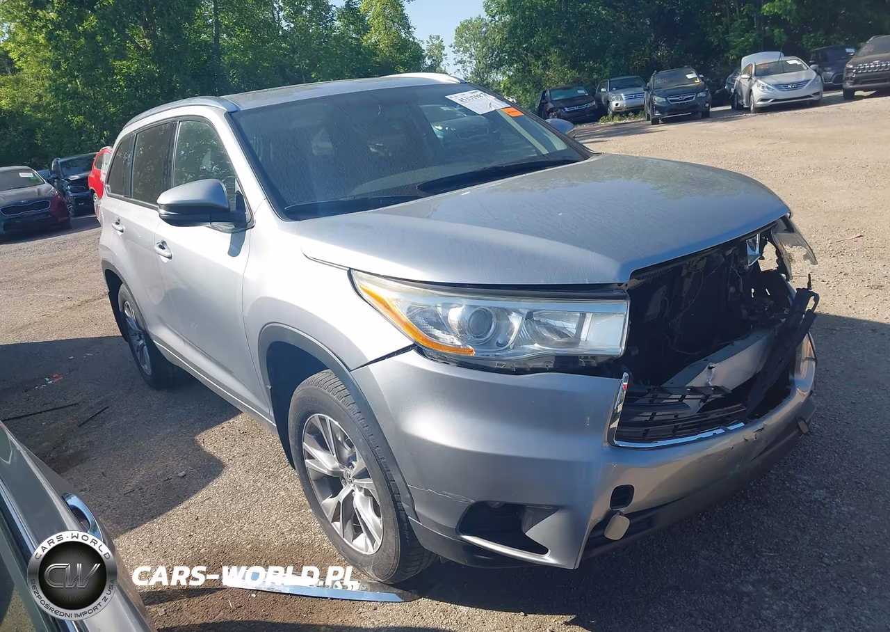 2014 Toyota Highlander Xle V6