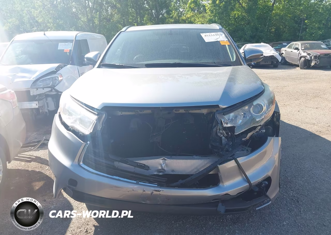 2014 Toyota Highlander Xle V6 VIN:5TDJKRFH1ES039362 - 12