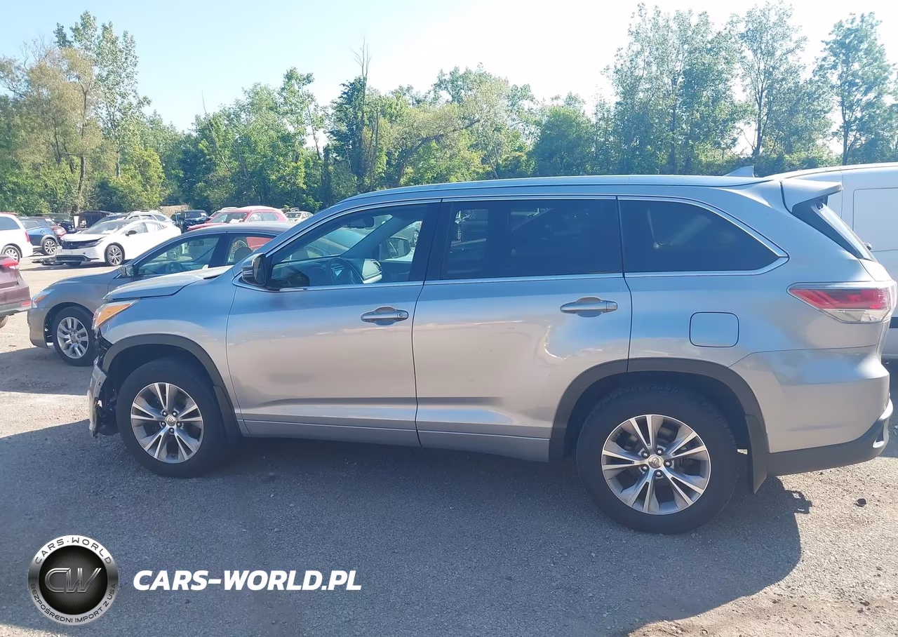 2014 Toyota Highlander Xle V6 VIN:5TDJKRFH1ES039362 - 14