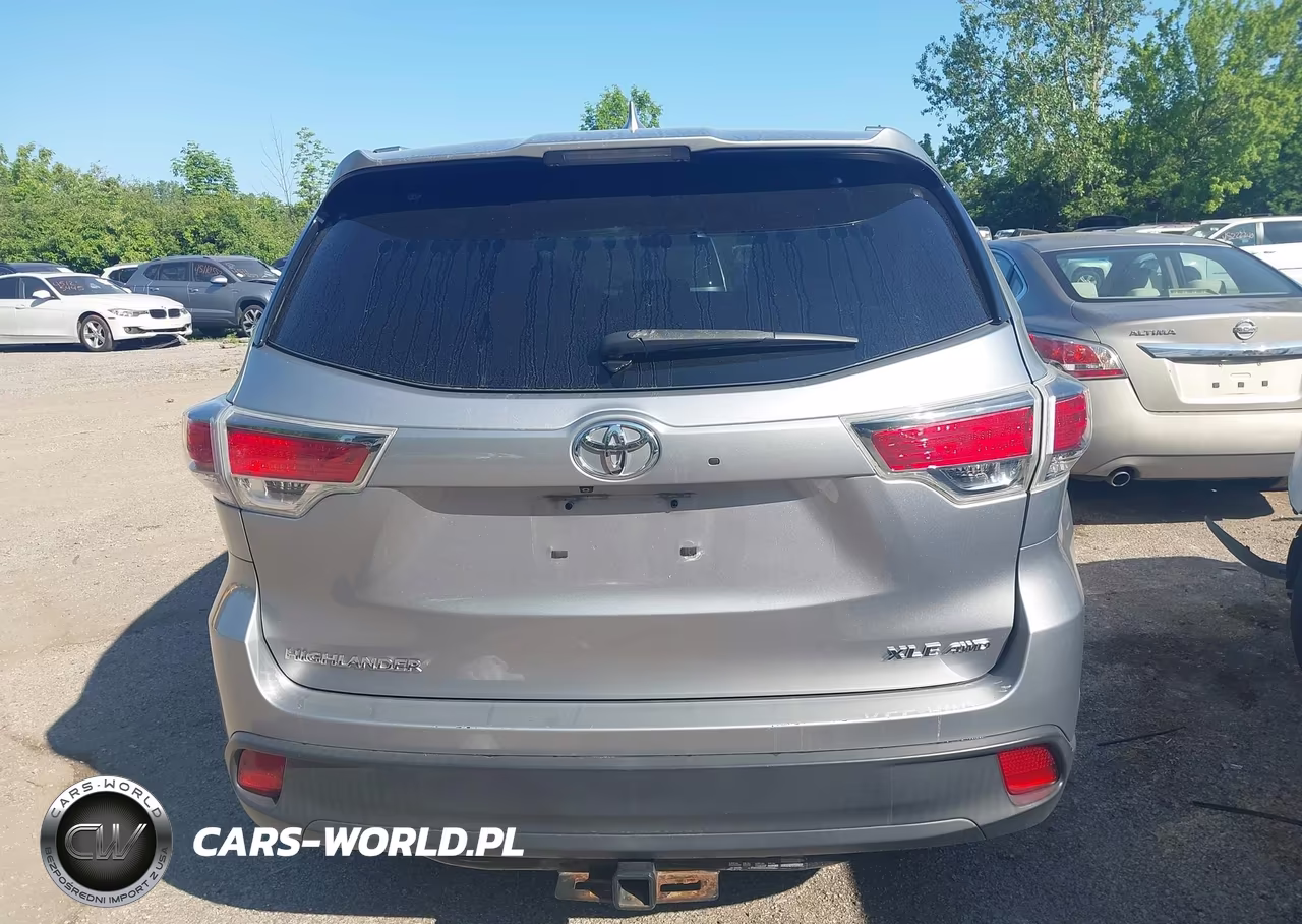 2014 Toyota Highlander Xle V6 VIN:5TDJKRFH1ES039362 - 16