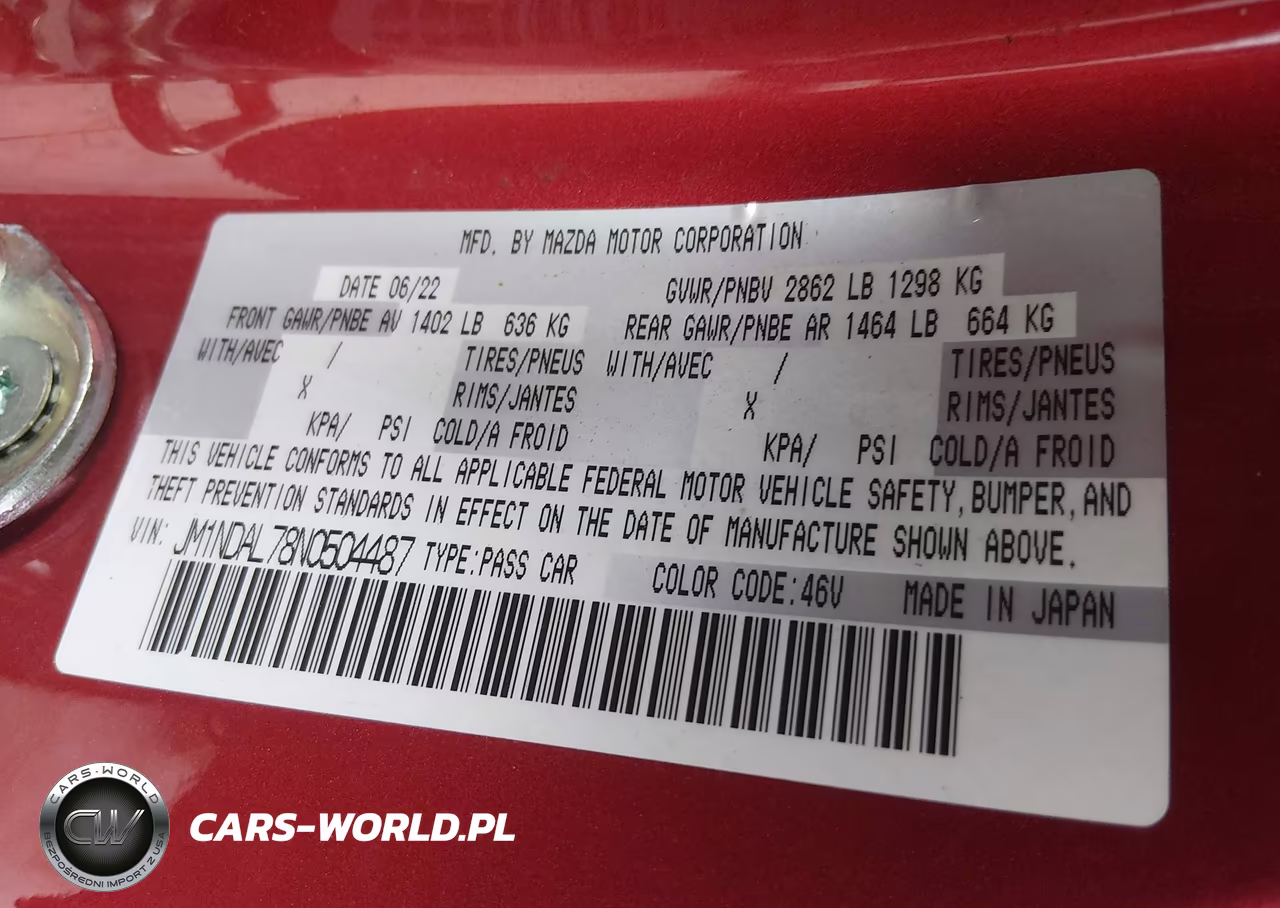 2022 Mazda Mx-5 Miata Rf Club VIN:JM1NDAL78N0504487 - 9