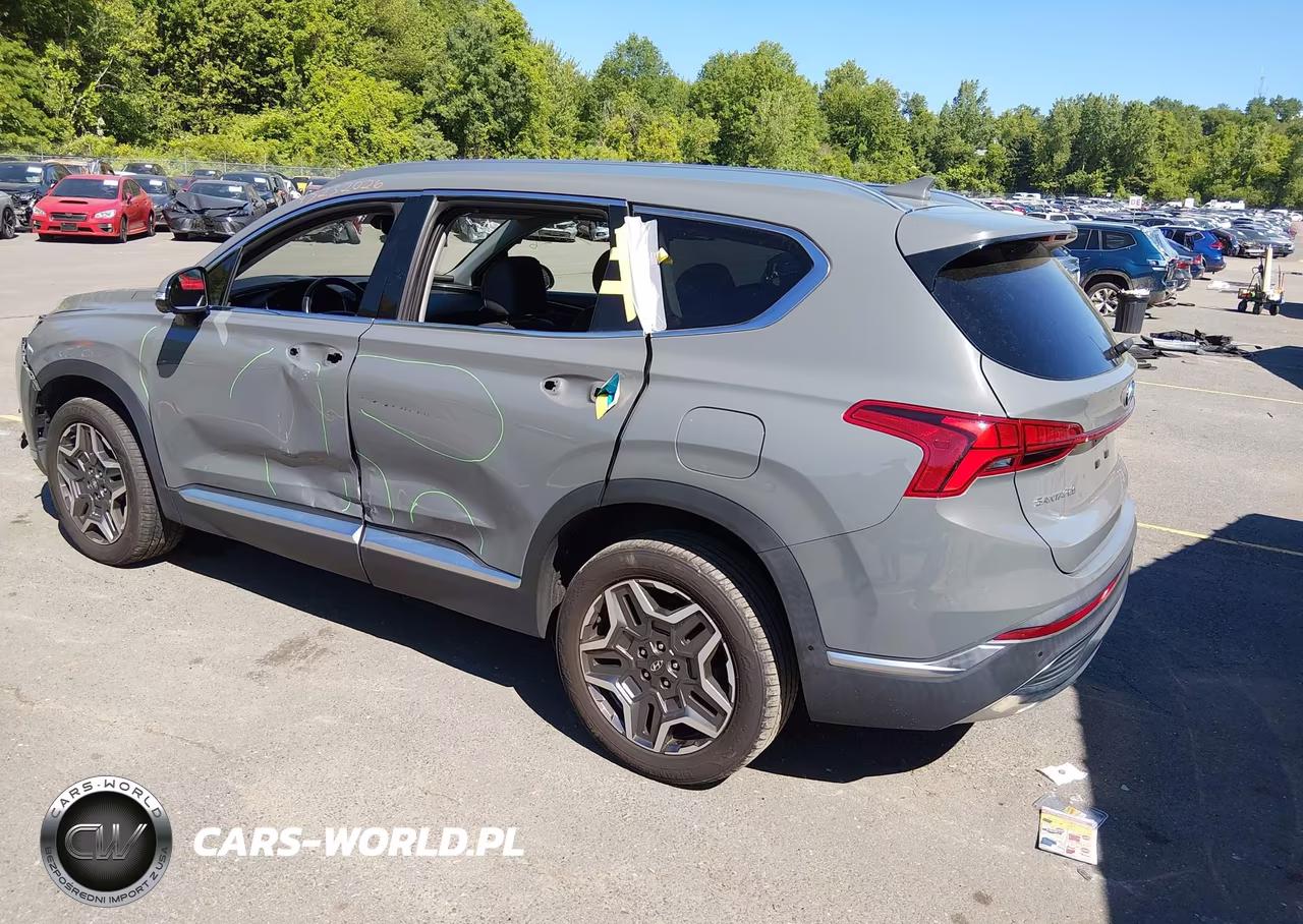 2021 Hyundai Santa Fe Limited VIN:5NMS4DAL6MH343544 - 3