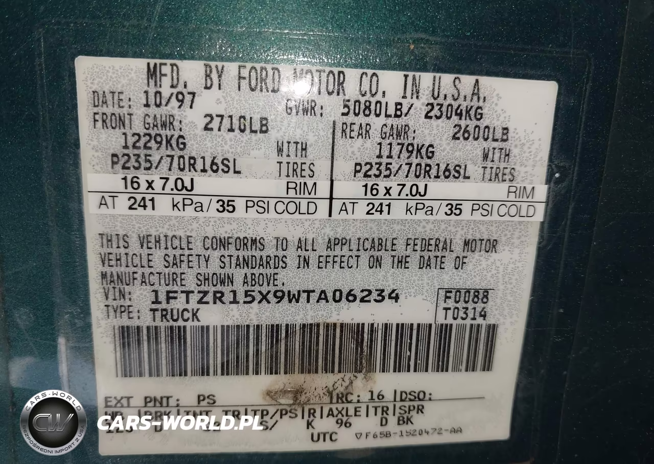 1998 Ford Ranger Splash-Xl-Xlt VIN:1FTZR15X9WTA06234 - 9