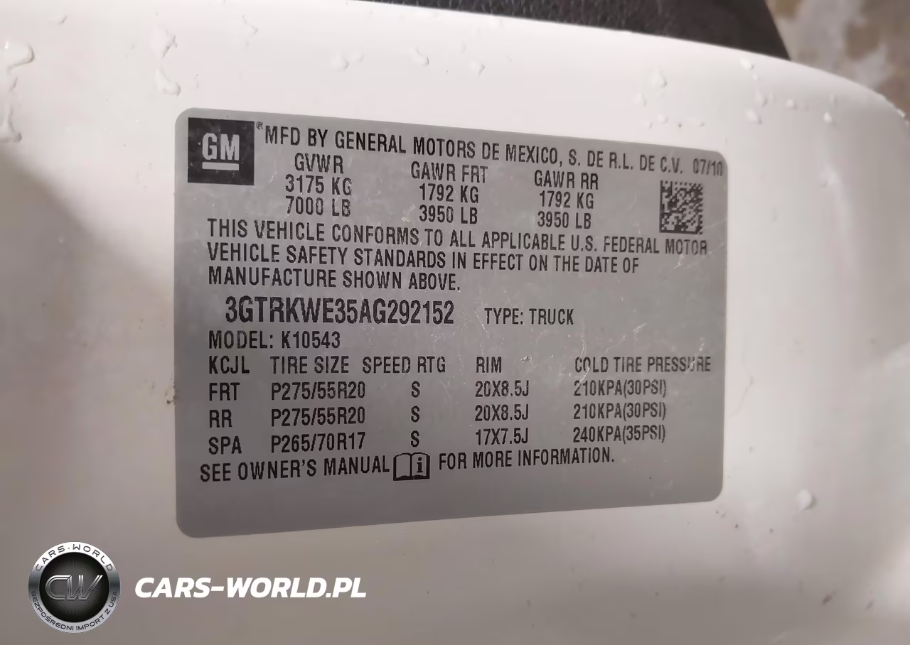 2010 GMC Sierra 1500 Slt VIN:3GTRKWE35AG292152 - 9