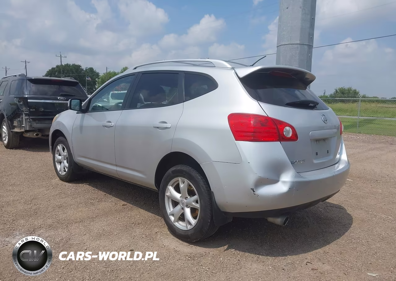 2009 Nissan Rogue Sl VIN:JN8AS58TX9W320645 - 3