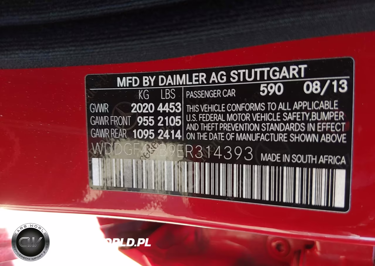 2014 Mercedes-Benz C 250 Sport VIN:WDDGF4HB9ER314393 - 9