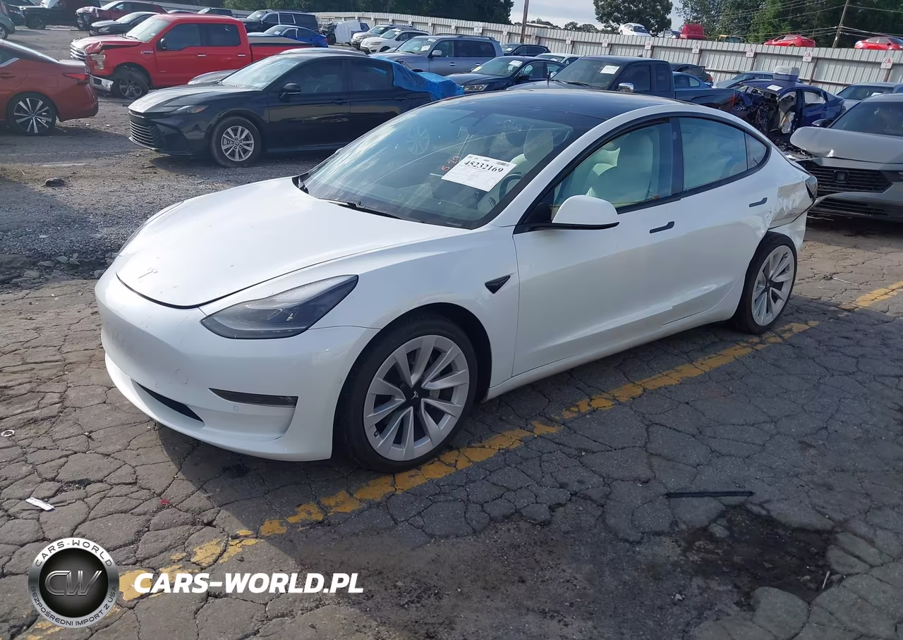2021 Tesla Model 3 Long Range VIN:5YJ3E1EB2MF903417 - 2