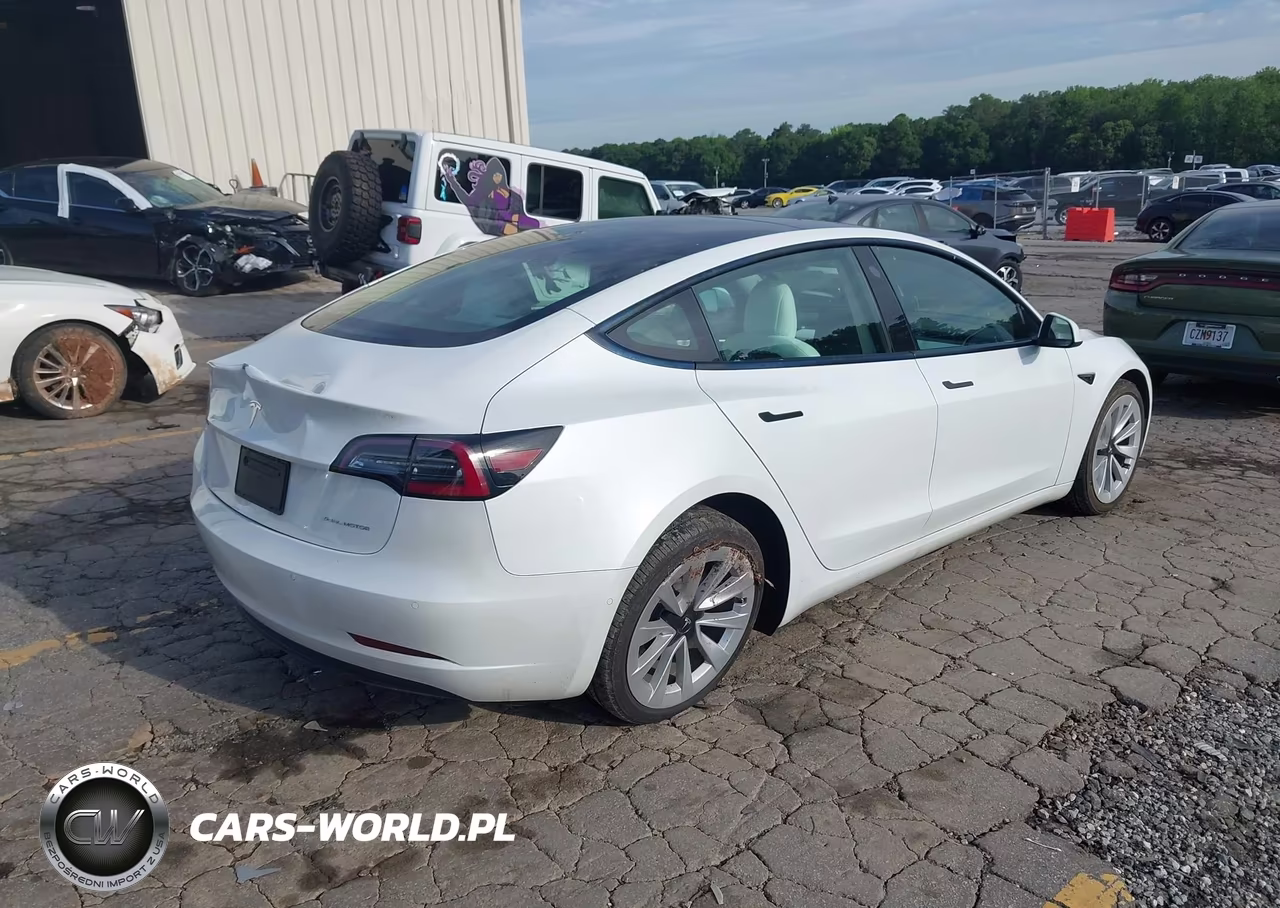 2021 Tesla Model 3 Long Range VIN:5YJ3E1EB2MF903417 - 4