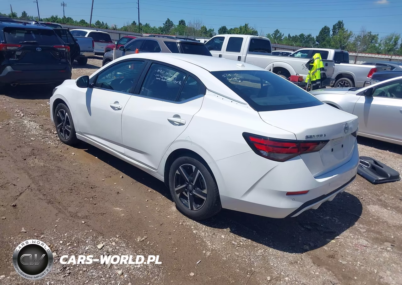 2024 Nissan Sentra Sv Xtronic Cvt VIN:3N1AB8CVXRY297921 - 3