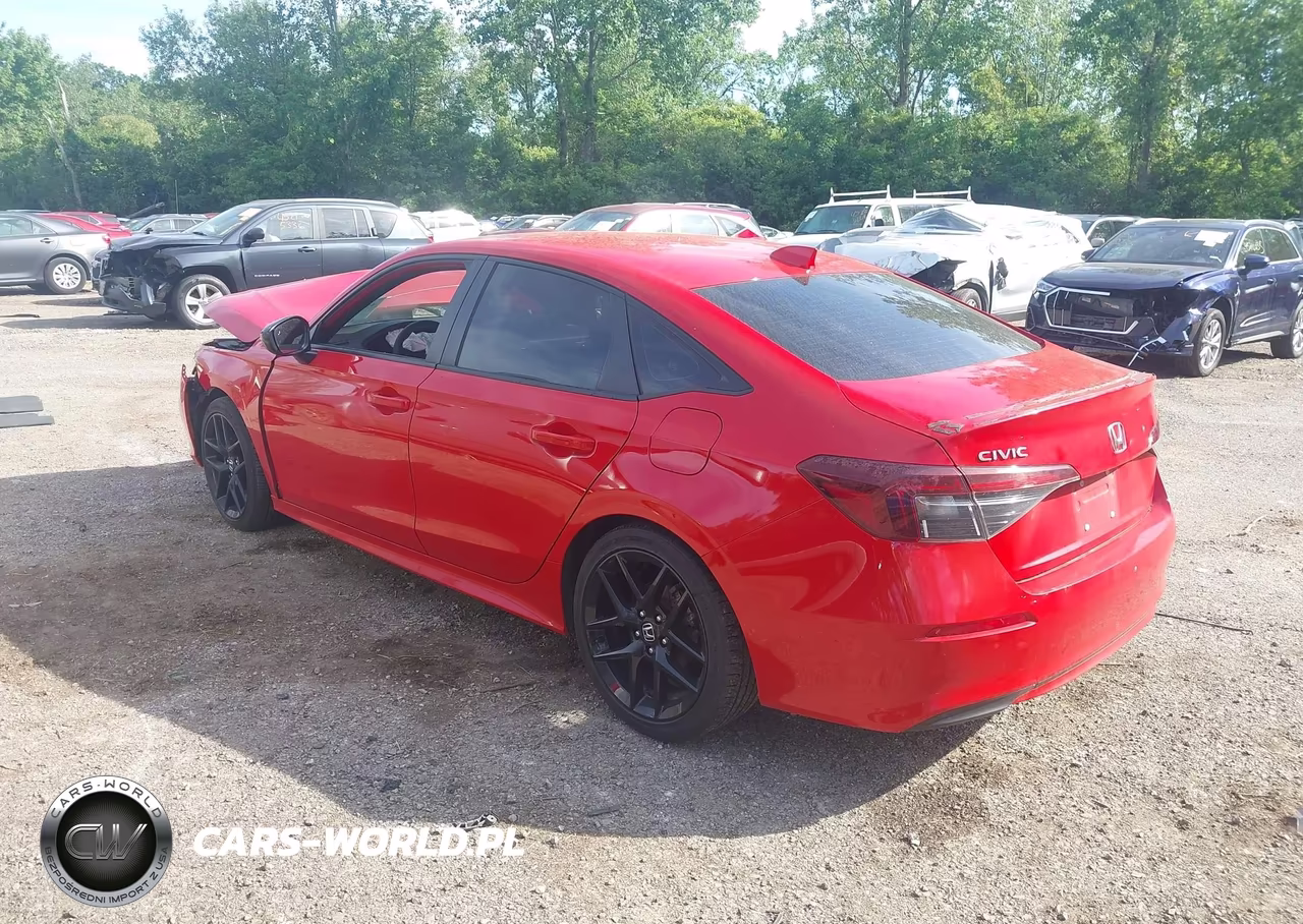 2025 Honda Civic Sport VIN:2HGFE2F55SH538297 - 3