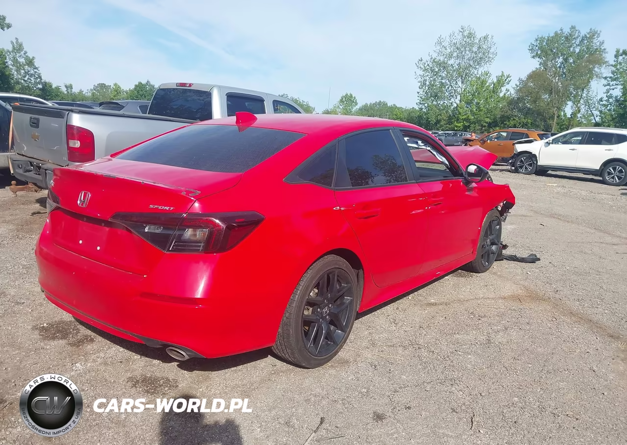 2025 Honda Civic Sport VIN:2HGFE2F55SH538297 - 4