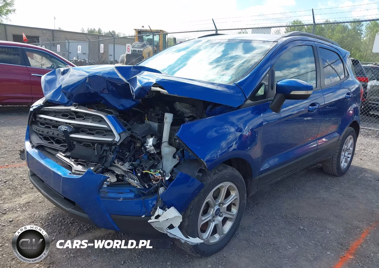2018 Ford Ecosport Se VIN:MAJ3P1TE2JC242168 - 2