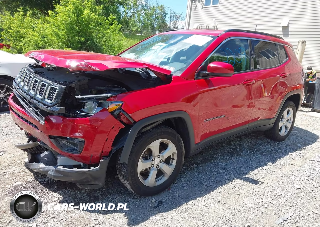 2018 Jeep Compass Latitude 4X4 VIN:3C4NJDBB3JT470214 - 2