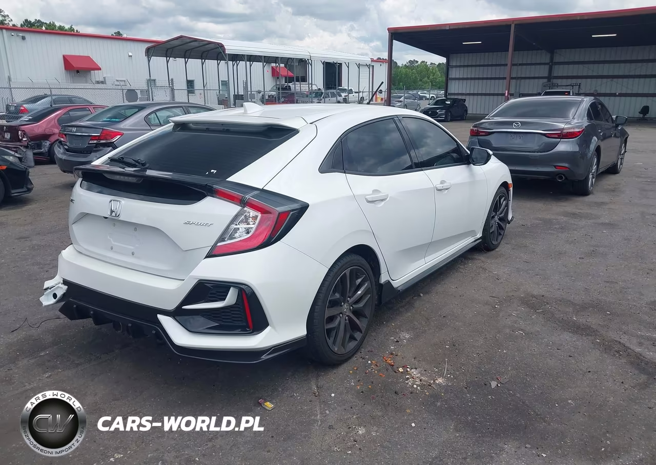2021 Honda Civic Sport VIN:SHHFK7H48MU220027 - 4