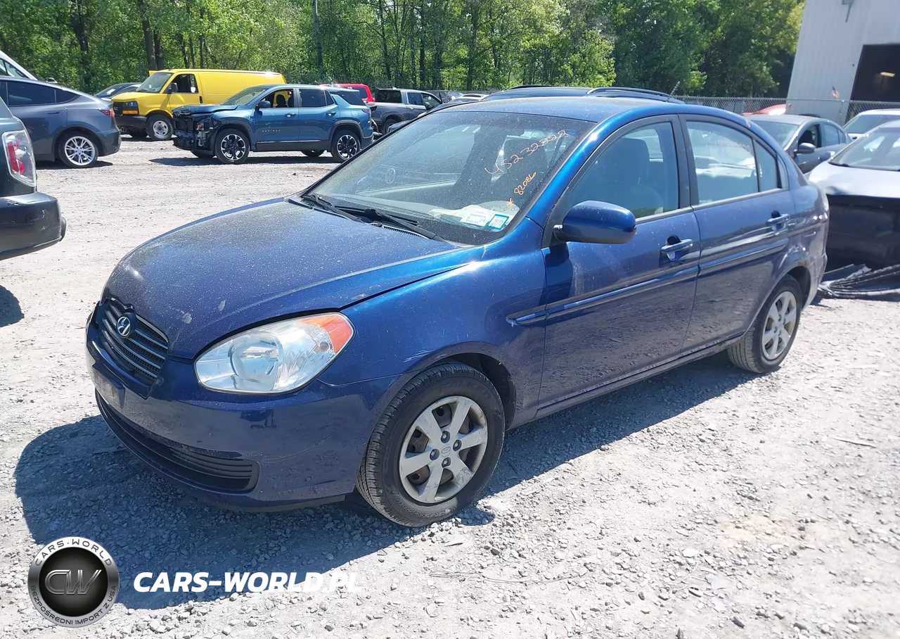 2010 Hyundai Accent Gls VIN:KMHCN4AC7AU525559 - 2
