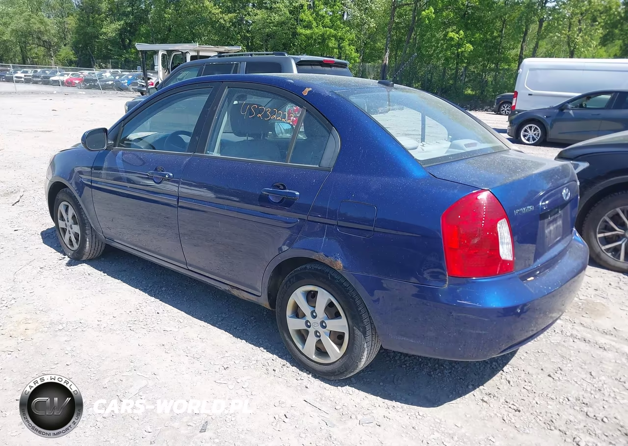 2010 Hyundai Accent Gls VIN:KMHCN4AC7AU525559 - 3