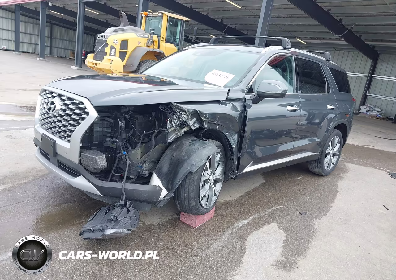2021 Hyundai Palisade Sel VIN:KM8R4DHE5MU191167 - 2