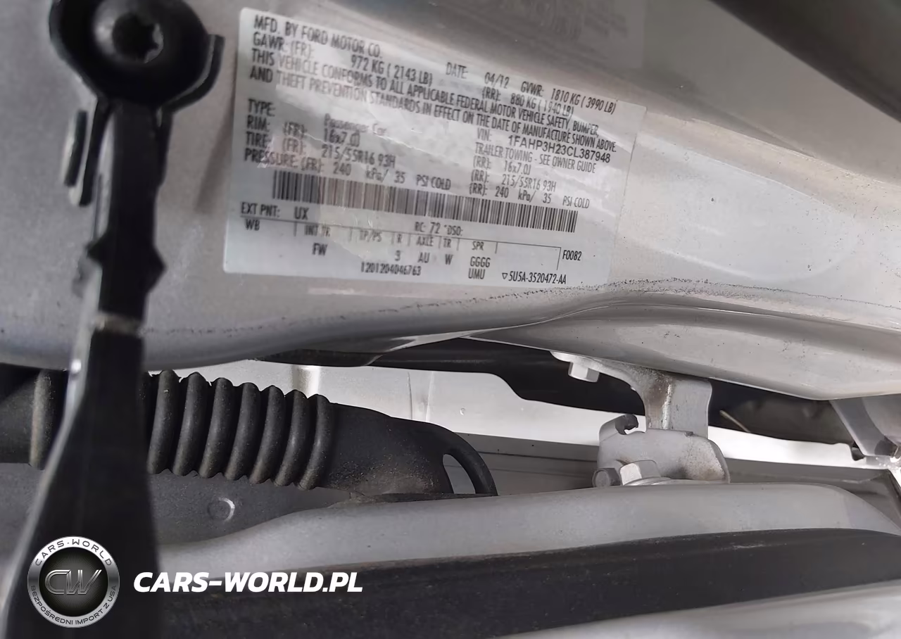 2012 Ford Focus Sel VIN:1FAHP3H23CL387948 - 9