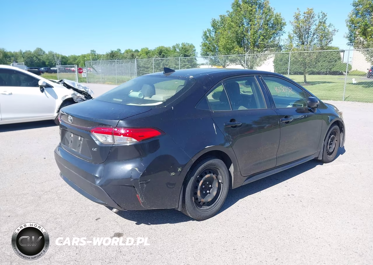 2020 Toyota Corolla Le VIN:JTDEPRAE0LJ095951 - 4