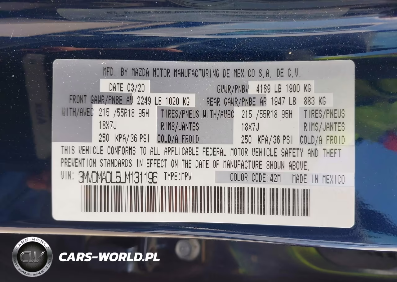2020 Mazda Cx-30 Preferred Package VIN:3MVDMADL5LM131196 - 9