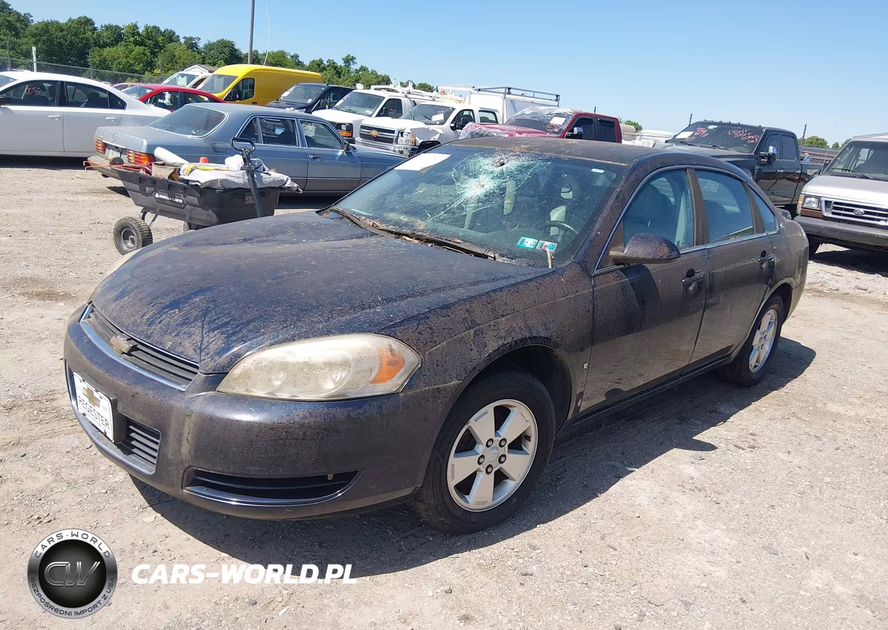 2008 Chevrolet Impala Lt VIN:2G1WT58N581197593 - 2