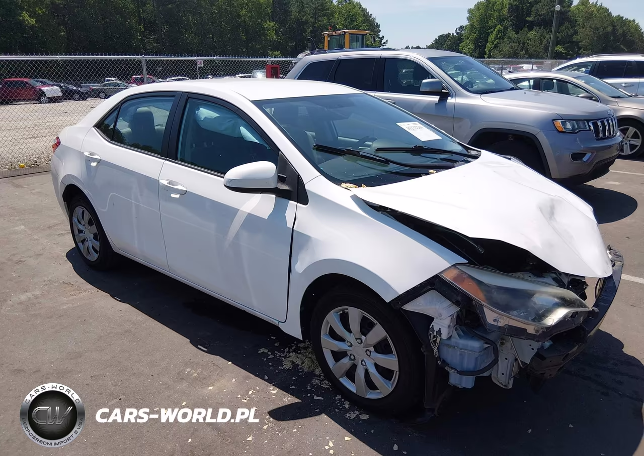 2016 Toyota Corolla Le – zdjęcie 1 z 16