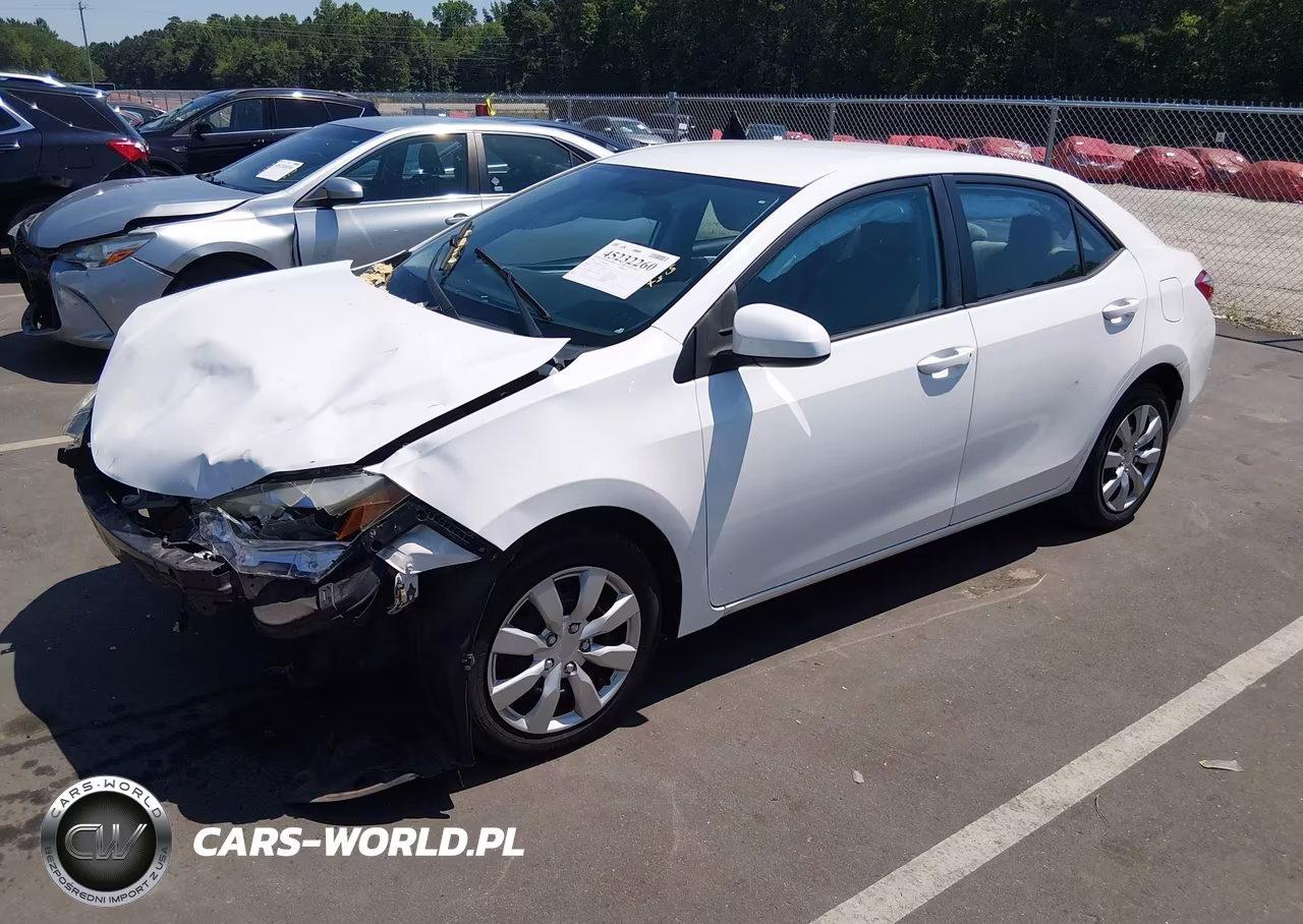2016 Toyota Corolla Le VIN:2T1BURHE5GC513875 - 2