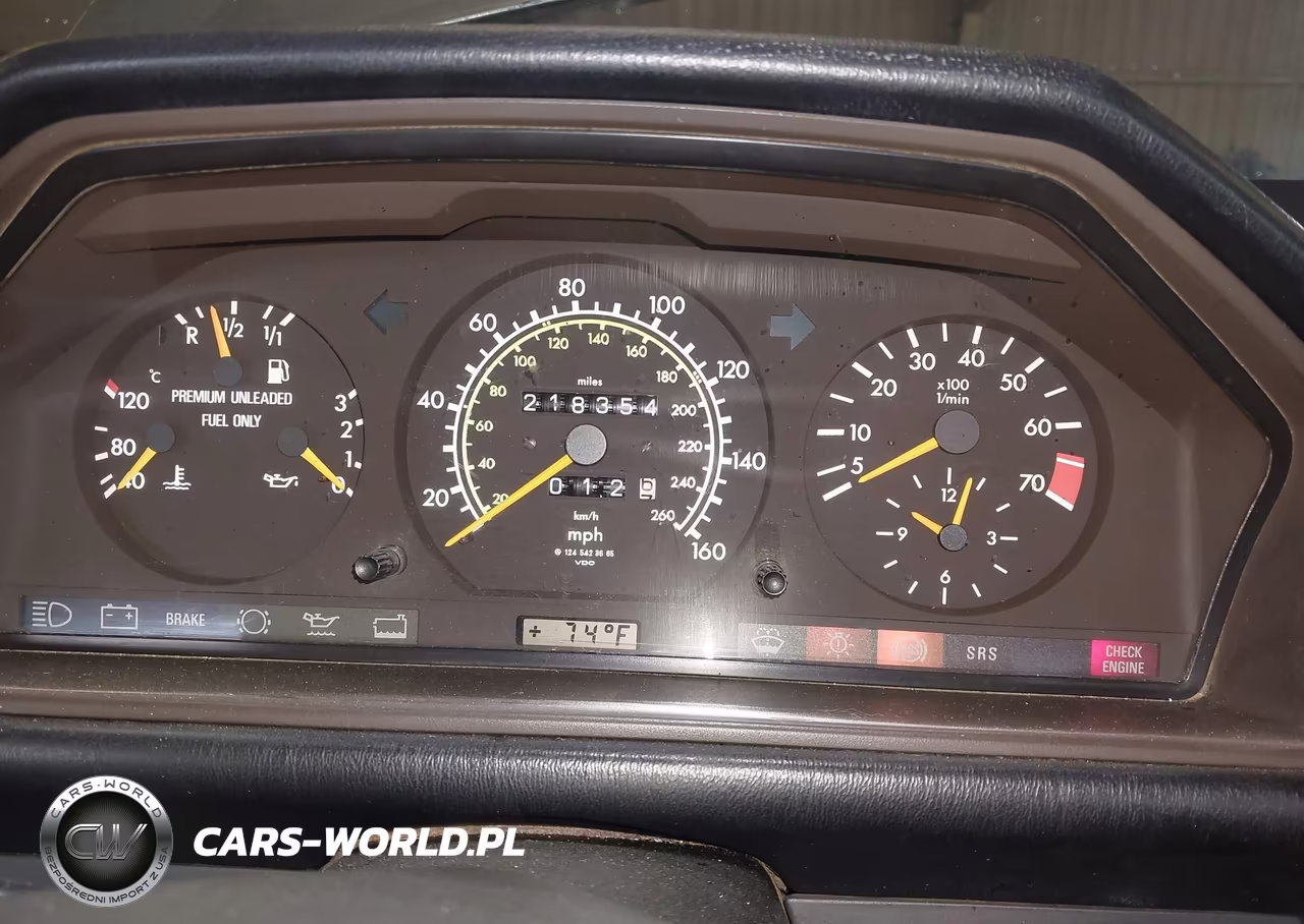 1989 Mercedes-Benz 260 E VIN:WDBEA26D2KB000709 - 7