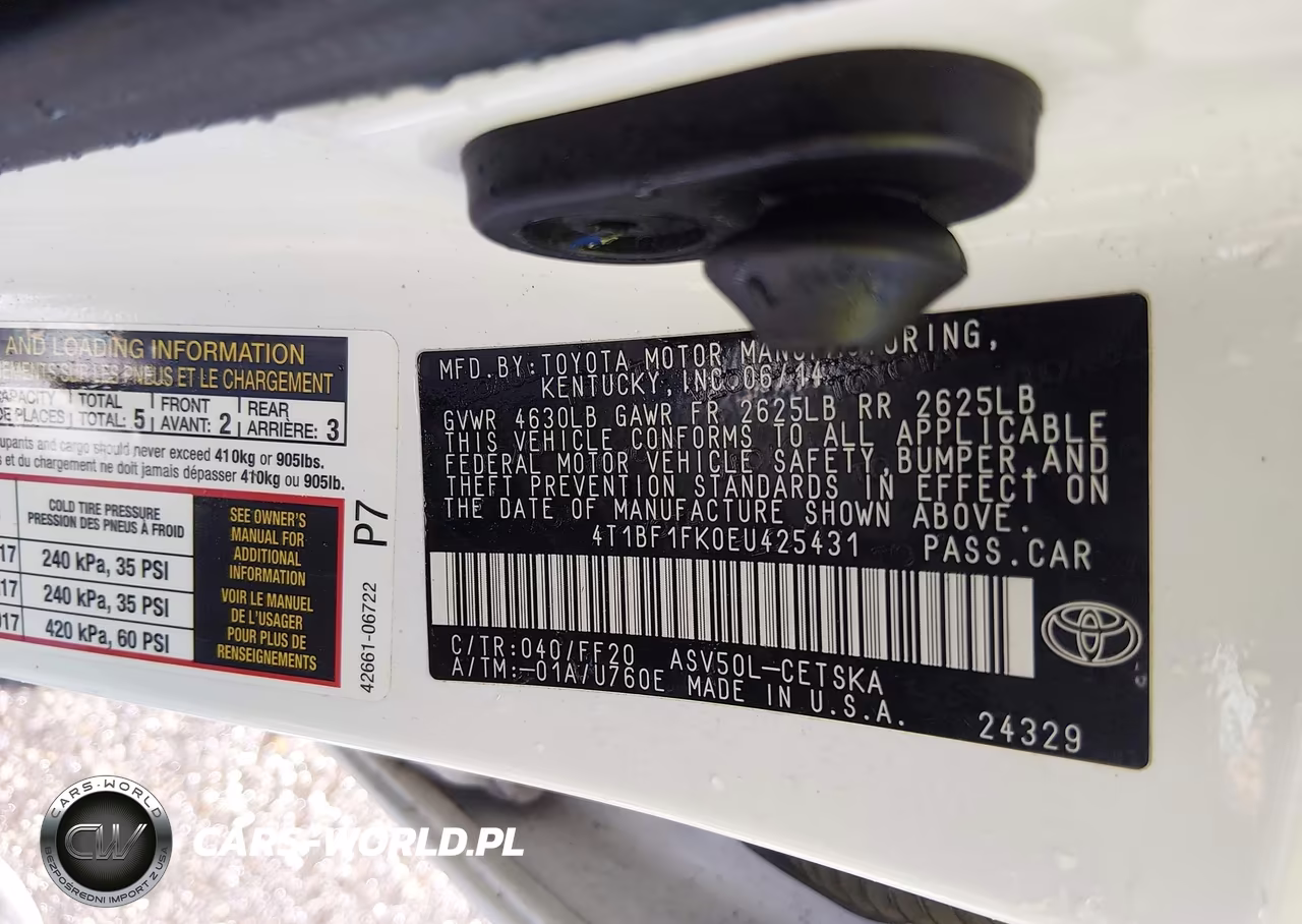 2014 Toyota Camry Se VIN:4T1BF1FK0EU425431 - 9