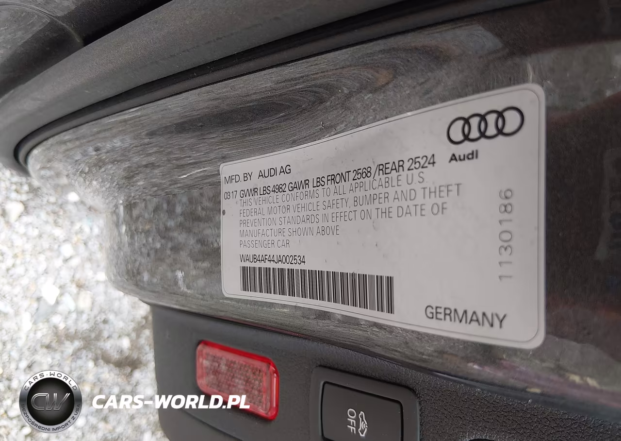 2018 Audi S4 3.0T Premium Plus VIN:WAUB4AF44JA002534 - 9
