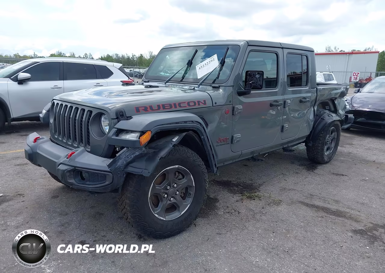 2020 Jeep Gladiator Rubicon 4X4 VIN:1C6JJTBG0LL206779 - 2