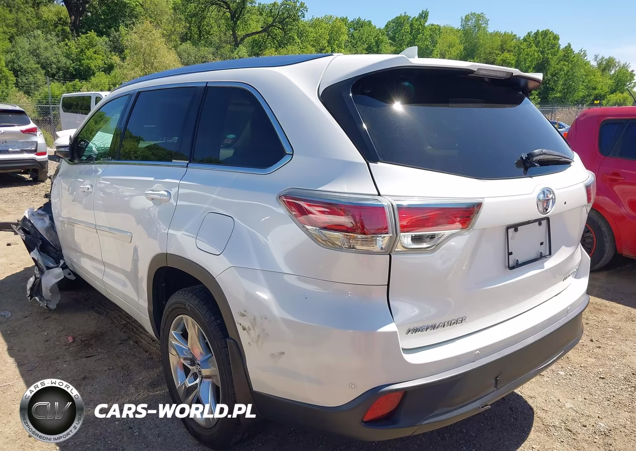 2016 Toyota Highlander Limited V6 VIN:5TDDKRFHXGS231024 - 3