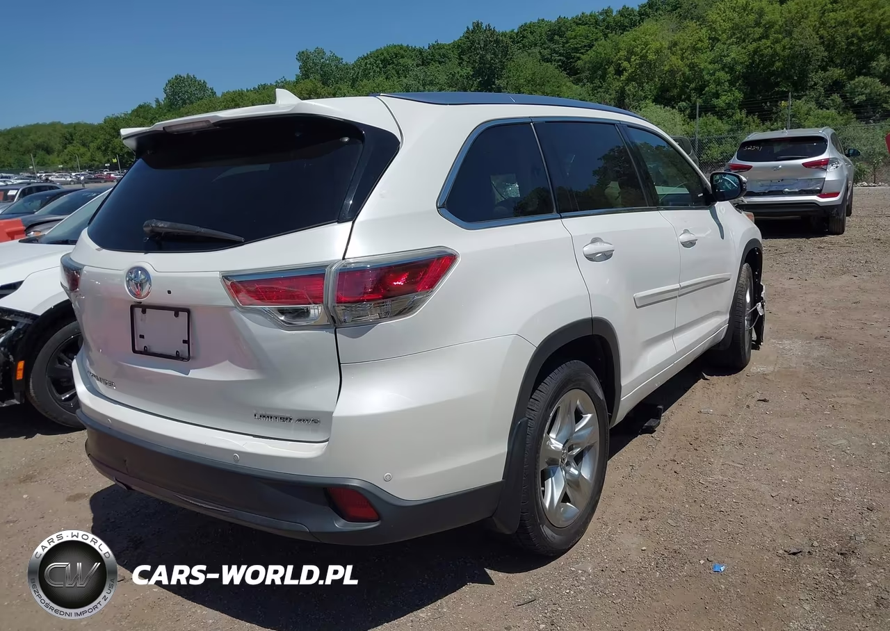 2016 Toyota Highlander Limited V6 VIN:5TDDKRFHXGS231024 - 4