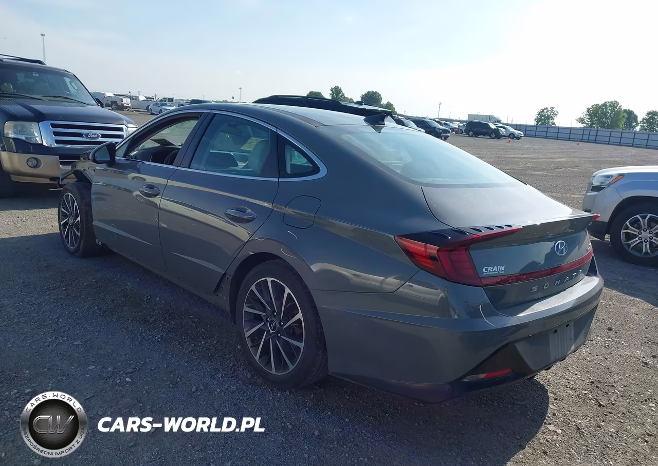 2021 Hyundai Sonata Limited VIN:KMHL34J28MA153801 - 3