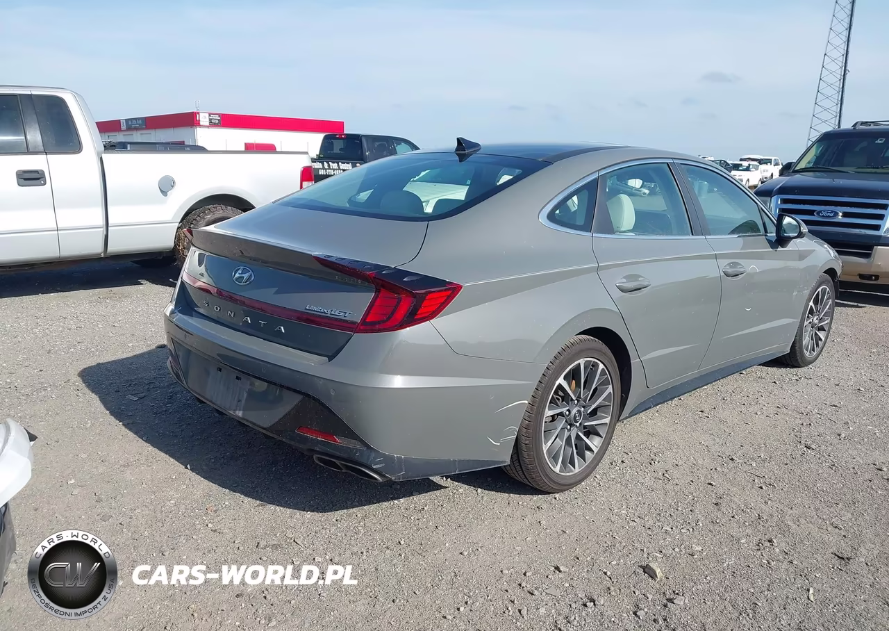 2021 Hyundai Sonata Limited VIN:KMHL34J28MA153801 - 4