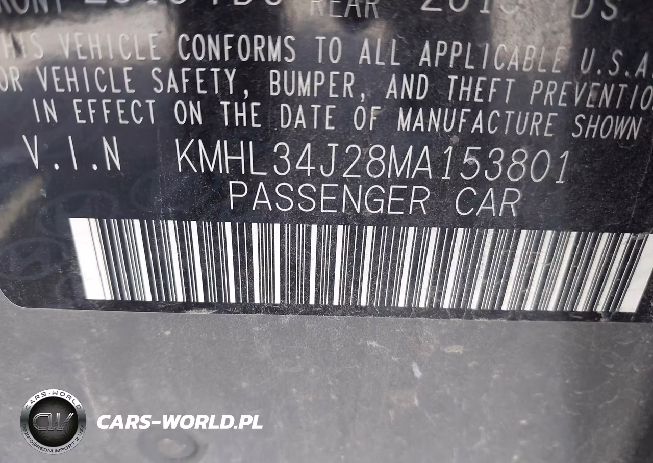 2021 Hyundai Sonata Limited VIN:KMHL34J28MA153801 - 9