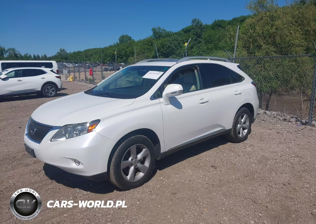 2012 Lexus Rx 350 VIN:2T2ZK1BA7CC081324 - 2