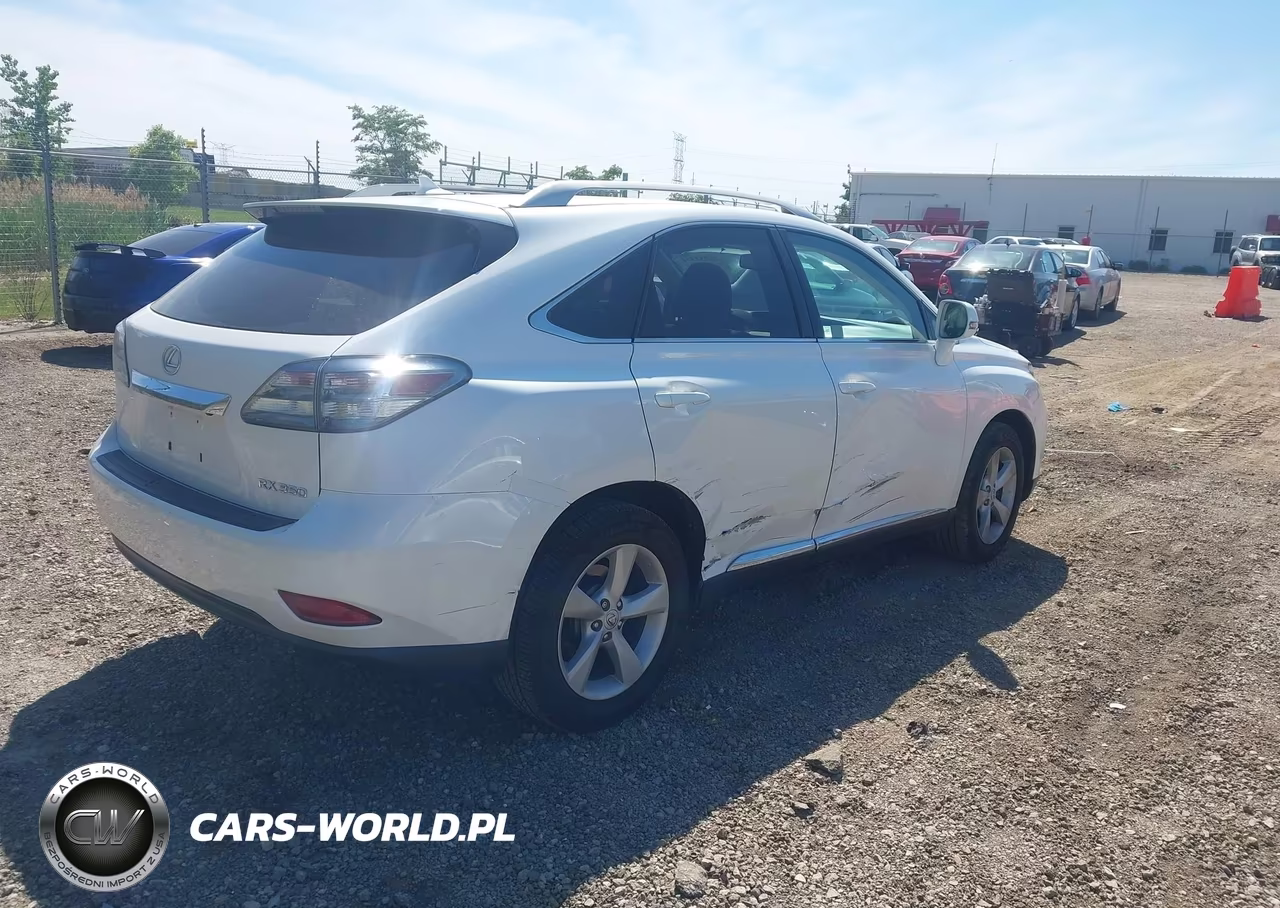 2012 Lexus Rx 350 VIN:2T2ZK1BA7CC081324 - 4