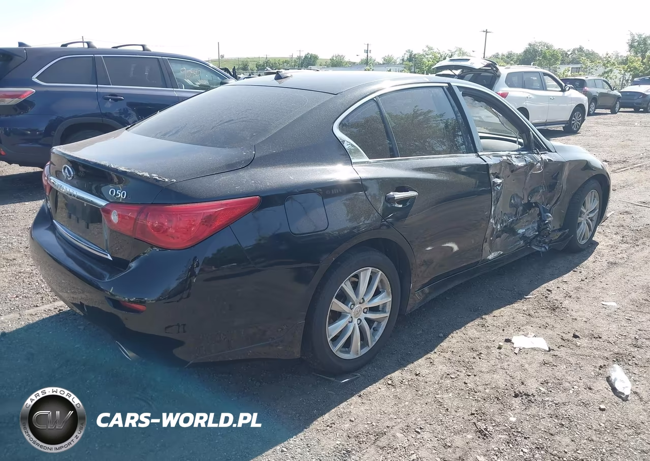 2015 Infiniti Q50 VIN:JN1BV7AR9FM397146 - 4