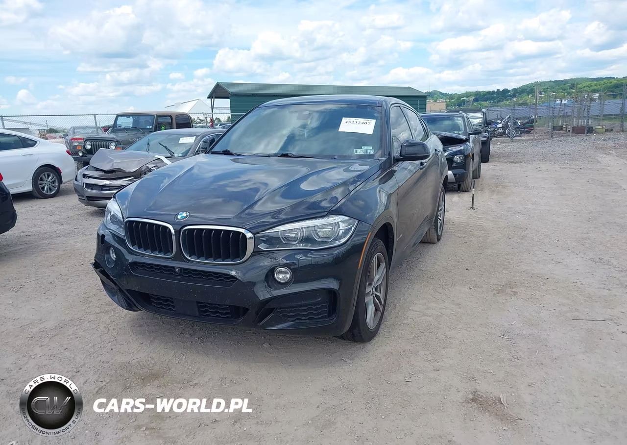 2017 BMW X6 xDrive35I VIN:5UXKU2C32H0X47415 - 2